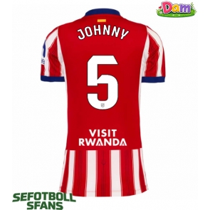 Atletico Madrid Johnny Cardoso #5 Hemmatröja Kvinnor 2026-27 Kortärmad
